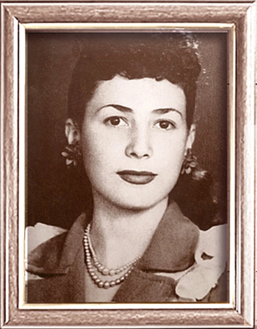 Retrato original de Dona Iracema, fundadora da Massas Margherita